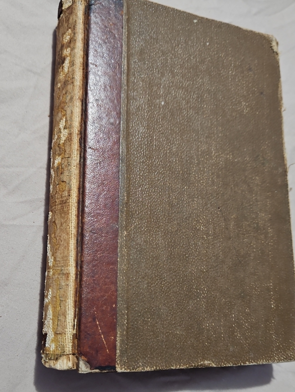 Antique 1893 Collectible Hard Cover Geometry Math Textbook Ginn & Company